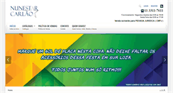 Desktop Screenshot of nunestar.com.br